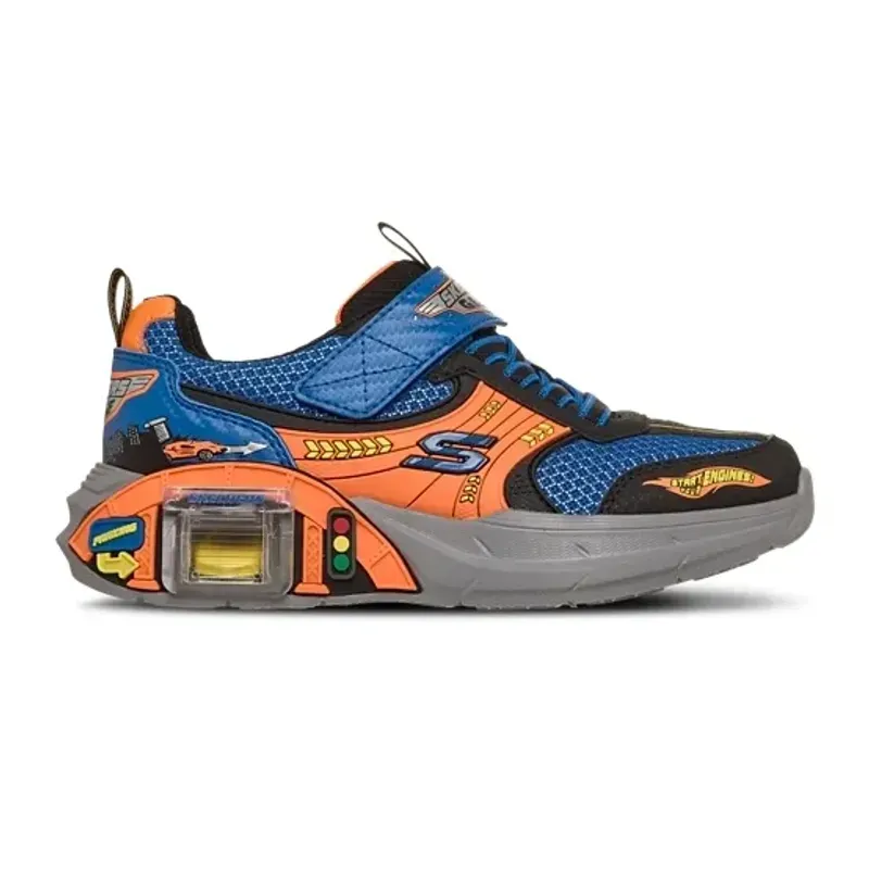 Tênis Casual Skechers Infantil Bbor Azul 28