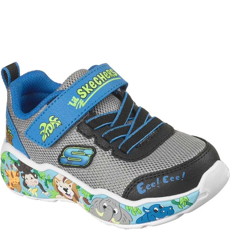 Skechers Play Scene Trainer Grey/Multi / Infant 9
