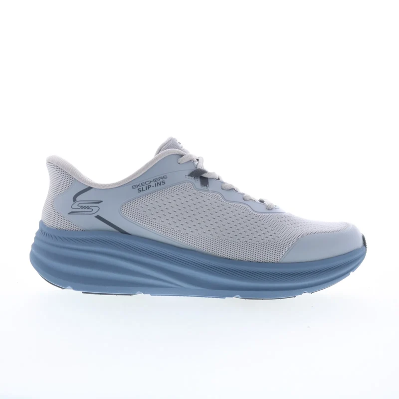 Skechers Slip-ins: BOBS Skillz Mens Gray Lifestyle Sneakers Shoes 11.5