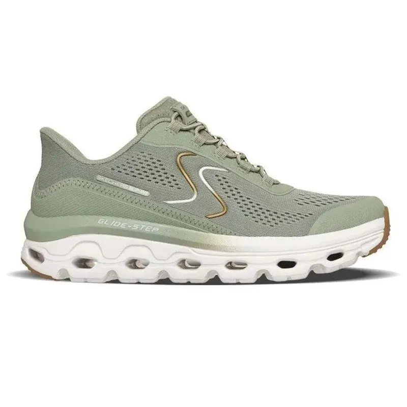 Tênis Skechers Glide Step Feminino Verde Treino 37