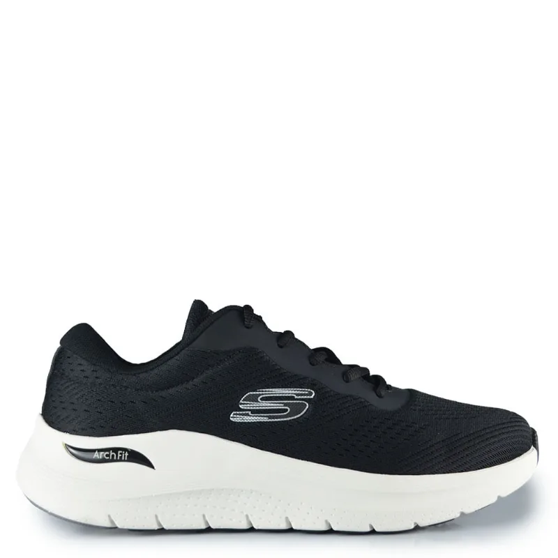 Tênis Esportivo Skechers Masculino Arch Fit 2.0 232700 BKW- PRETO/BRANCO 45