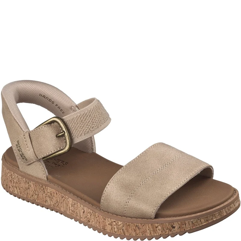 Skechers Bobs Sun Vibe Be Corky Sandals Natural / 3