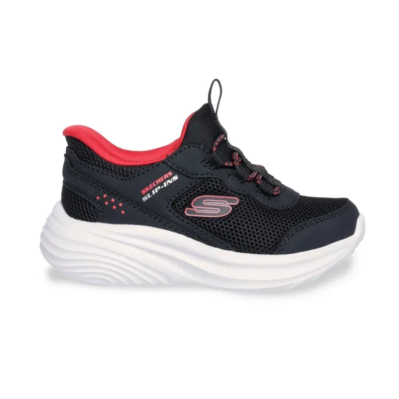 Tênis Infantil Skechers Slip-Ins Preto 22