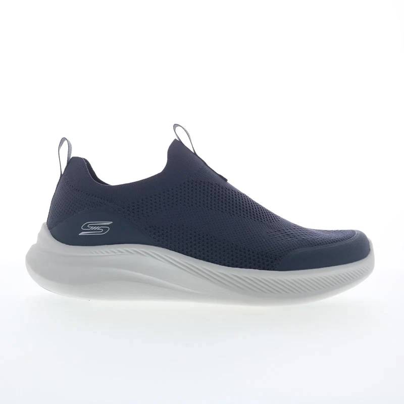 Skechers Bobs Moda Flex - Broad Acre Mens Blue Lifestyle Sneakers Shoes 9.5