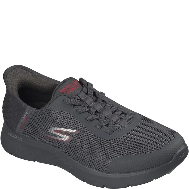Skechers GO WALK Flex Hands Up Shoes DARK GREY / 10