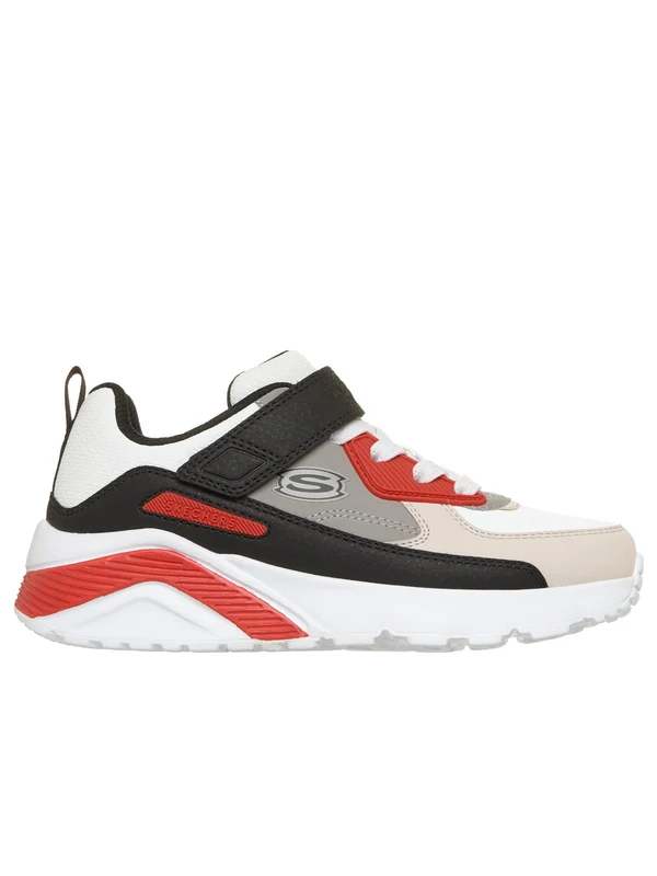 SKECHERS Uno Lite Sneaker Con Strappo Bambino - 417132L White/Red 28