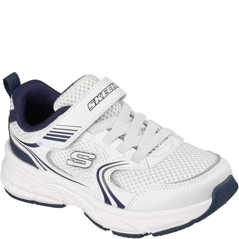 Skechers Retro-Graph Trainer White/Navy / Junior 3