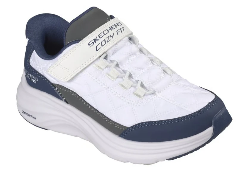 Slip-ins Contour Foam-cozy Fit White/Navy 2