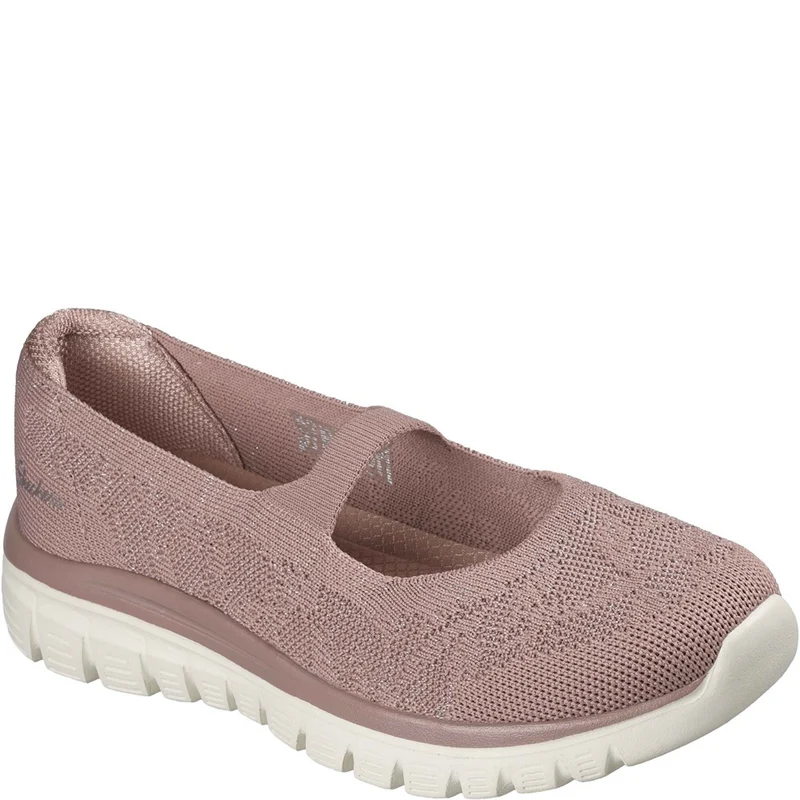 Skechers Graceful Shoes Mauve / 4