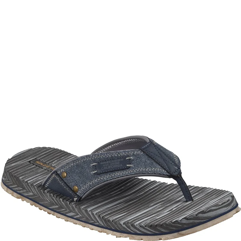 Skechers Quill Seaside Flip Flops Navy / 12