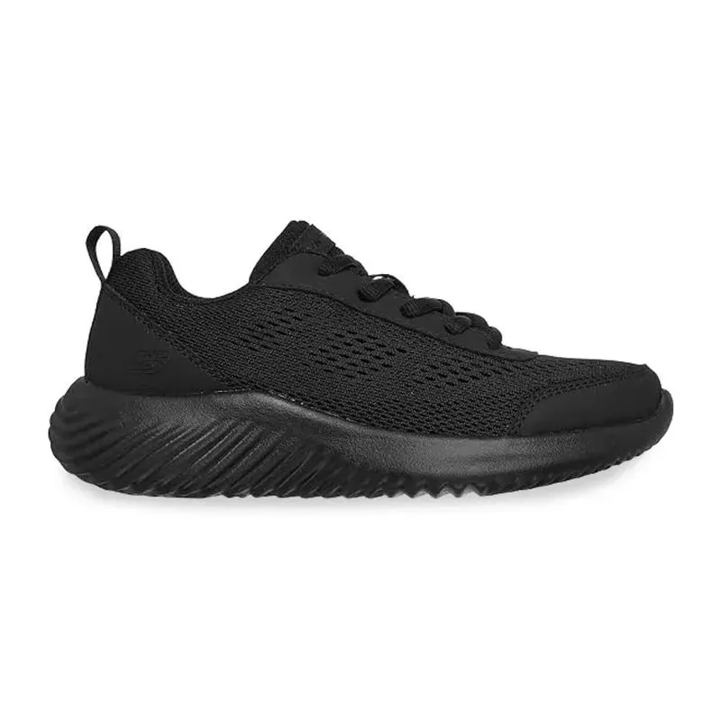 Tênis Skechers Bounder Quanta Pacer Infantil Preto 30