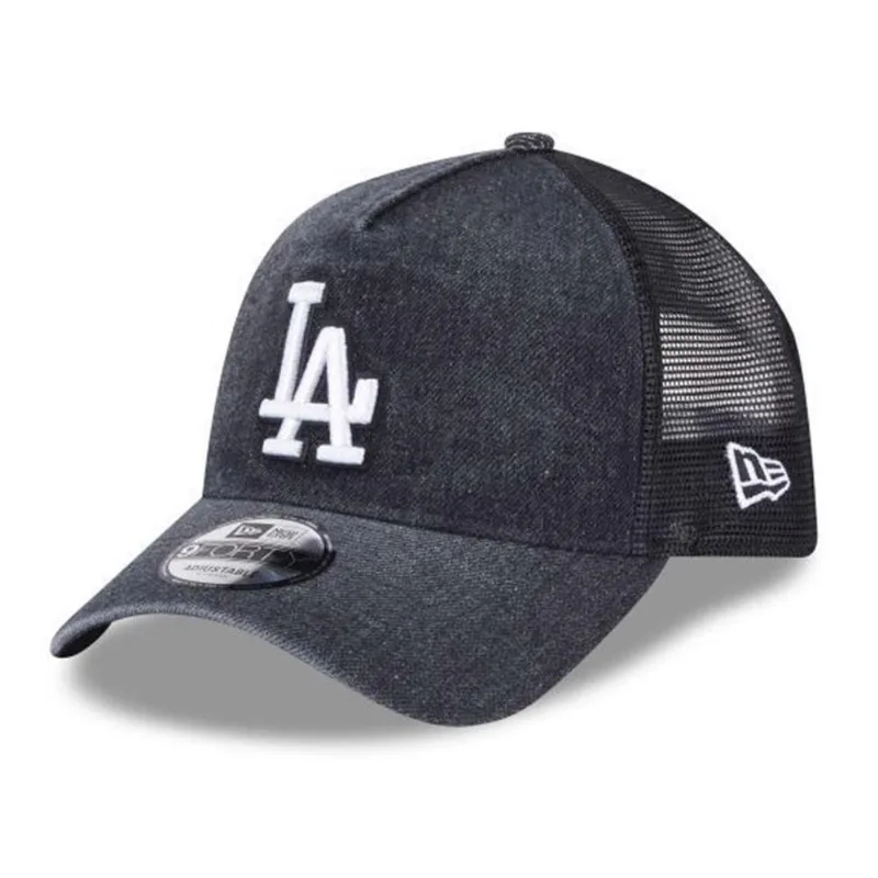 Boné New Era 940af Trucker Q126 Wshd Dnm Losdod Blk