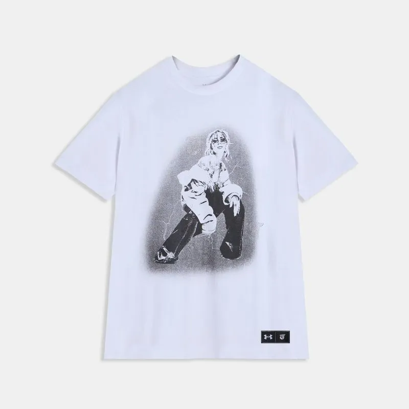 UA W BFOS LOGO TEE SS TINI FUTTT BLANCO M