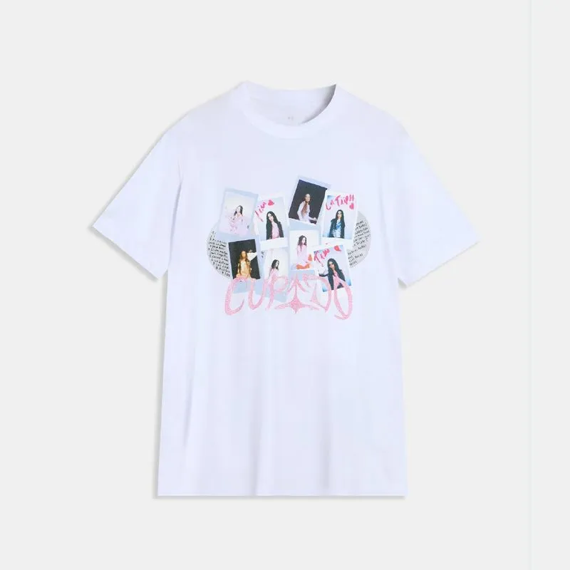 UA W BFOS LOGO TEE SS TINI CUPID BLANCO XS