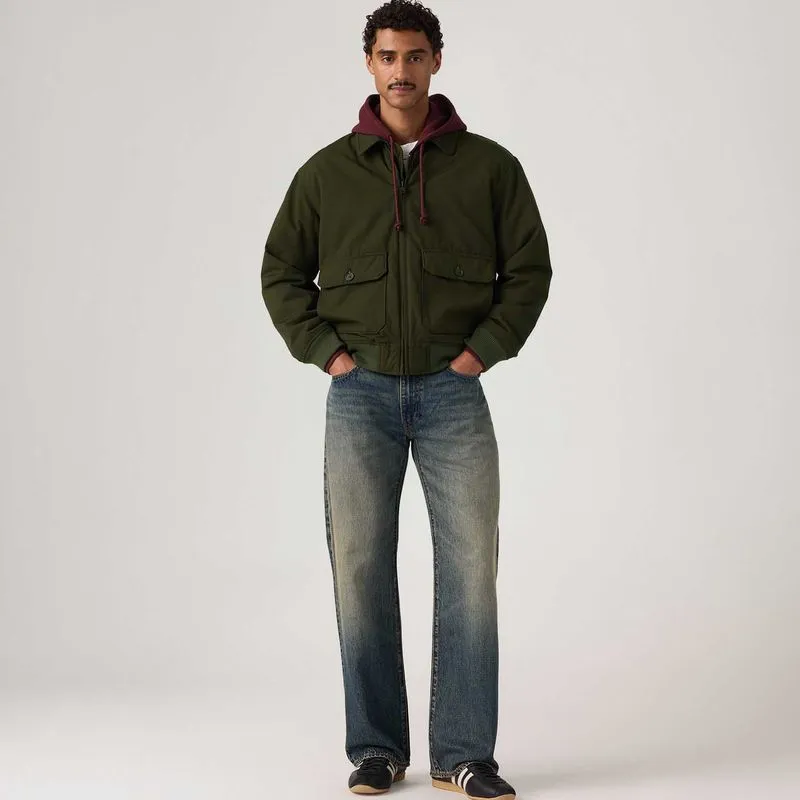 Calça Jeans Levi's® 567® Relaxed Flare Lavagem Média - 30X34 USA | 38 BR