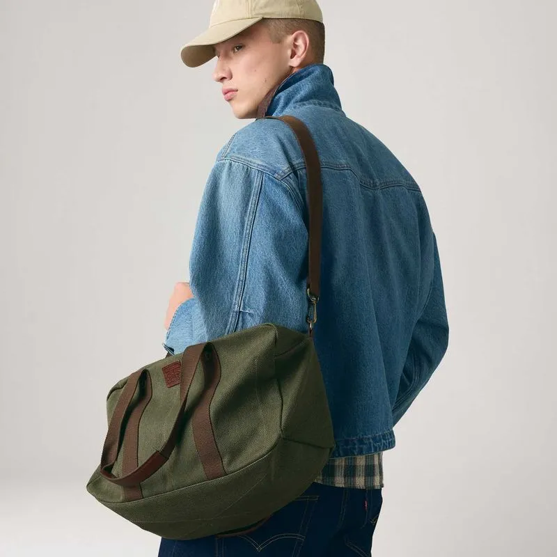 Bolsa Levi's® Heritage Duffle Verde - U USA | U BR