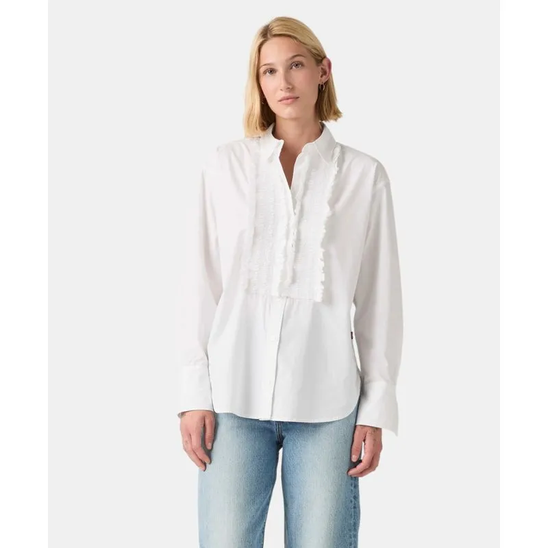 Camisa Harlie Tuxedo Ruffle Levi's® Camisa Harlie Tuxedo Ruffle Levi’s® M