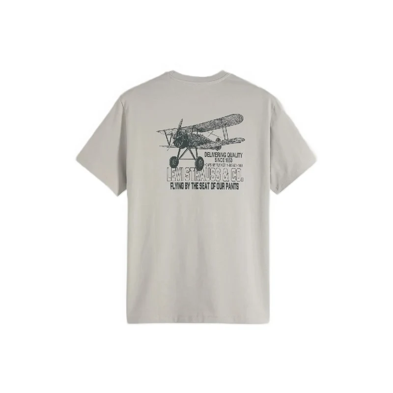 Remera Levis Relaxed Graphic Pocket Tee Air Hombre L
