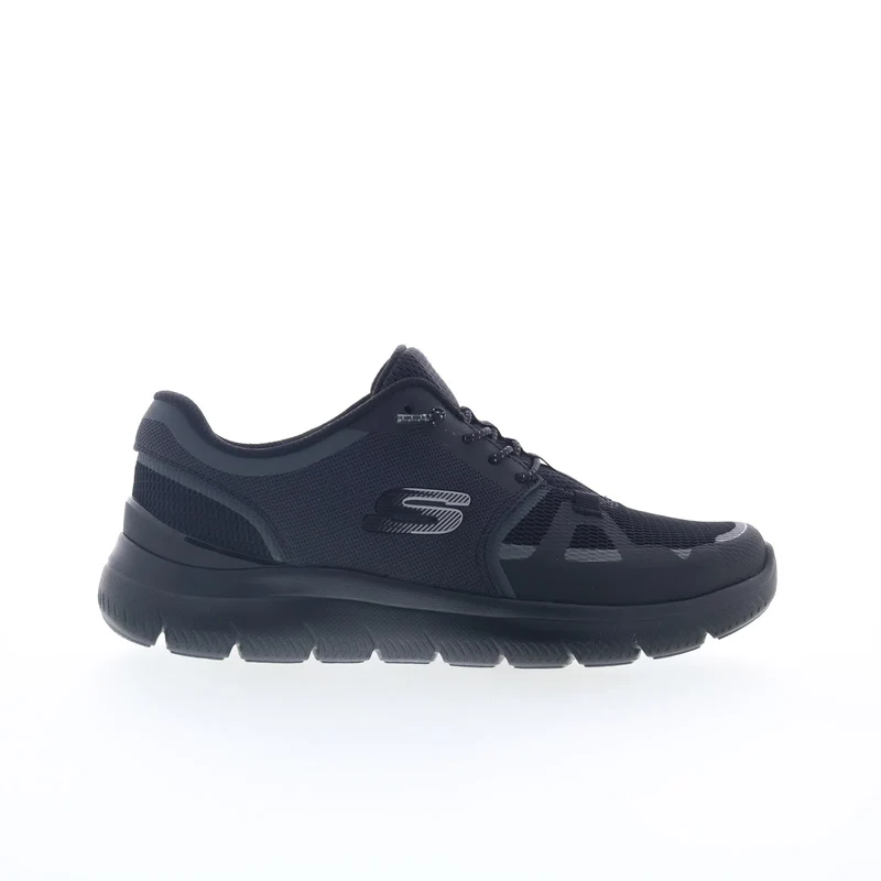 Skechers Summits - Clotto 233057-BBK Mens Black Lifestyle Sneakers Shoes 10.5