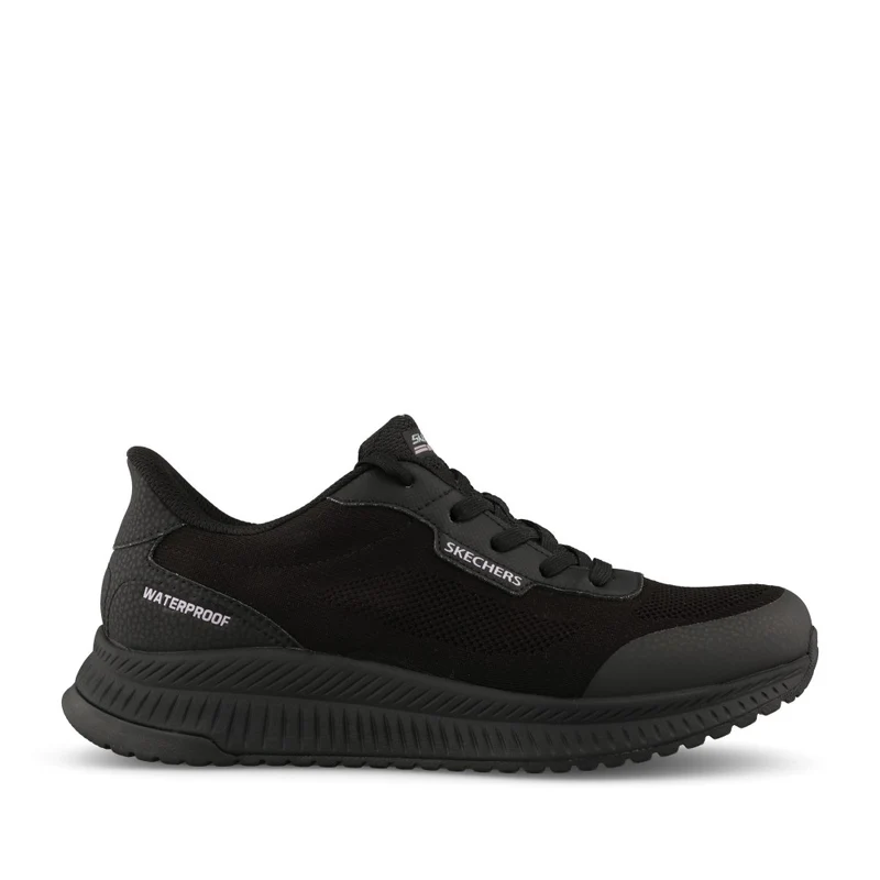 Skechers Ladies 117744 Bobs Squad 4 Essential Look Trainer In Black 3