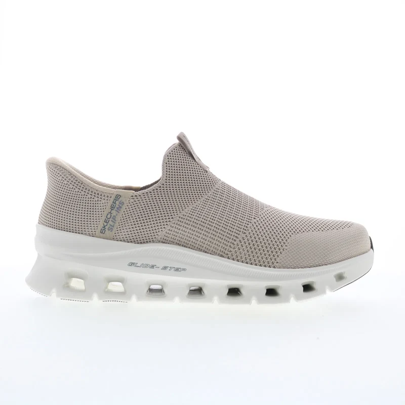 Skechers Glide-Step Pro Vexel Mens Gray Wide Lifestyle Sneakers Shoes 9.5