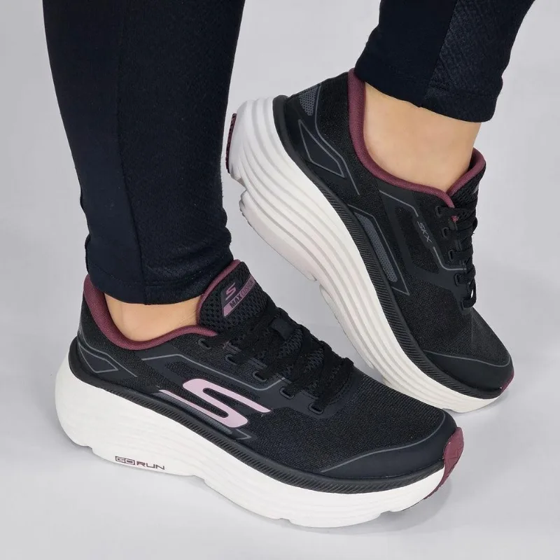 Tênis Skechers Fem. Max Cushioning Endevour Novant Corrida 36 / Preto