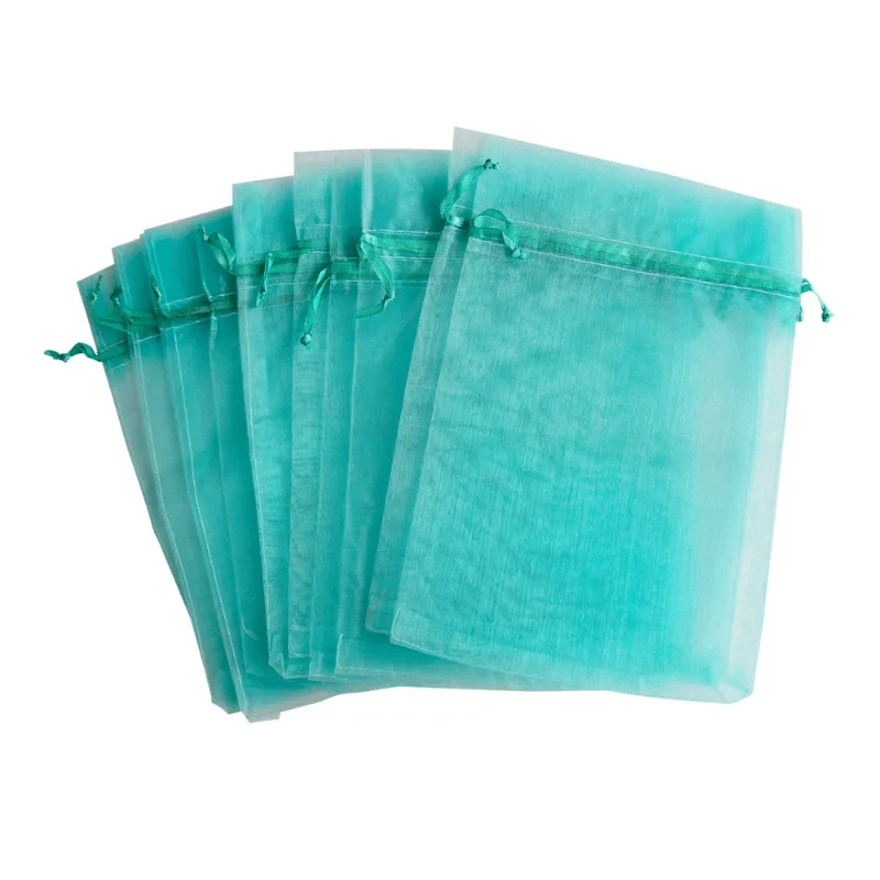 SACO ORGANZA 16X23 VERDE JADE 21