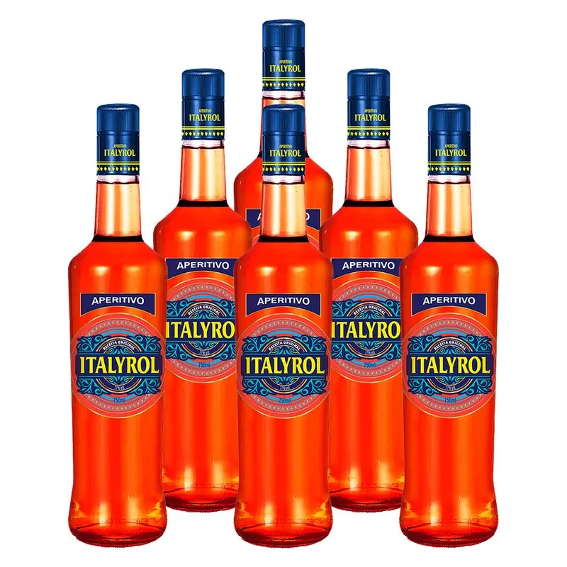 Aperitivo Italyrol Spritz 750ml 6 Unidades