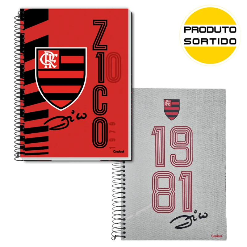 CADERNO UNIV. C/D 10X1 M ZICO 160FLS R.282922 ÚNICA