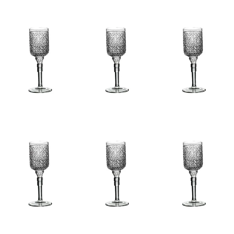 Jogo de 6 Taças de Cristal Strauss Licor - 85 ml - Simetria
