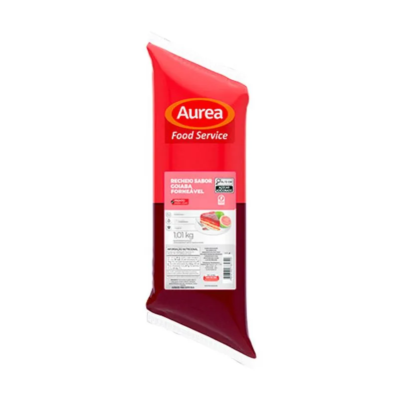Recheio Sabor Goiaba Forneavel Aurea 1,01kg
