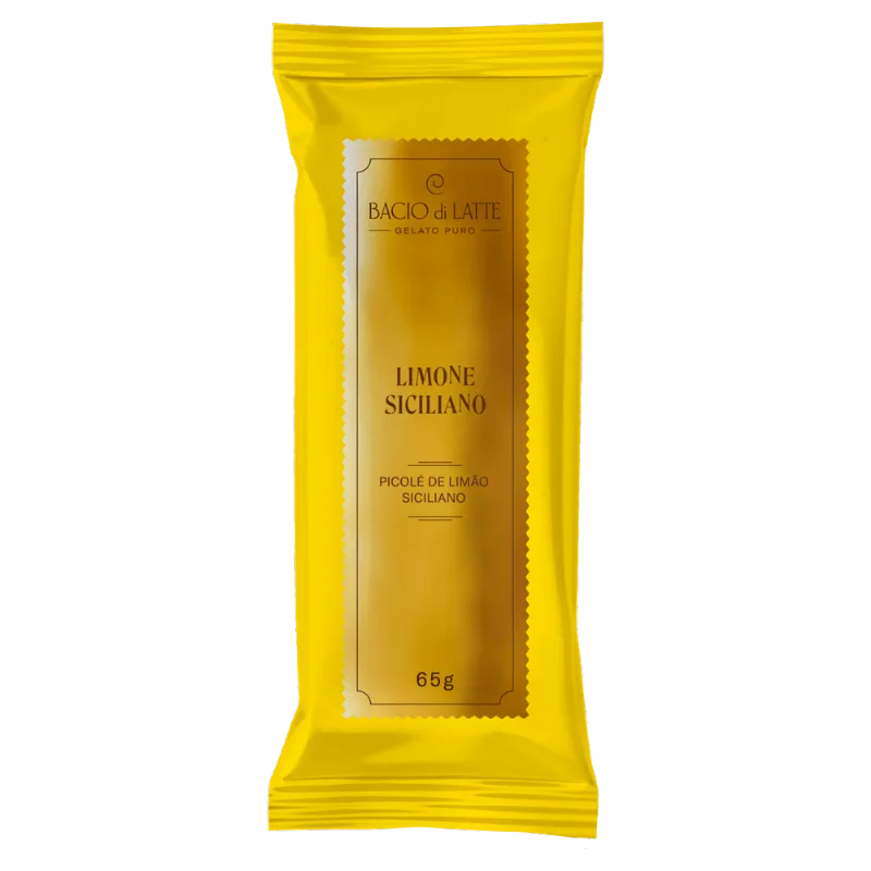 Picolé Limão-Siciliano Bacio di Latte - 65g
