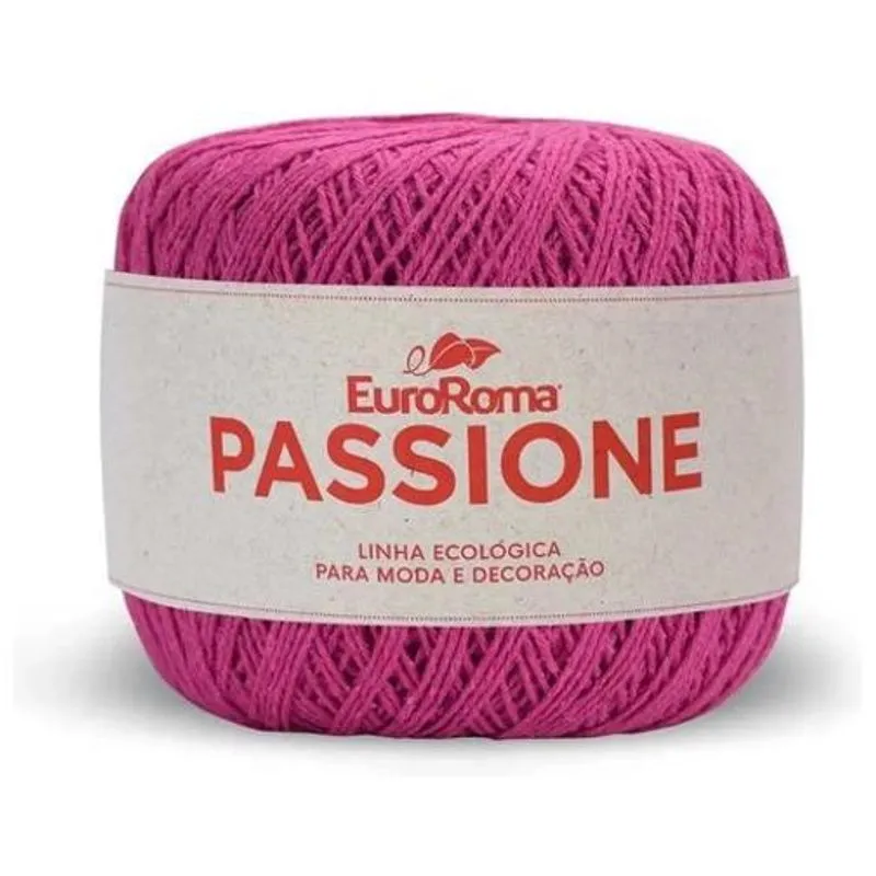 Linha Passione Nº3 Euroroma Crochê / Trico / Amigurumi Pink