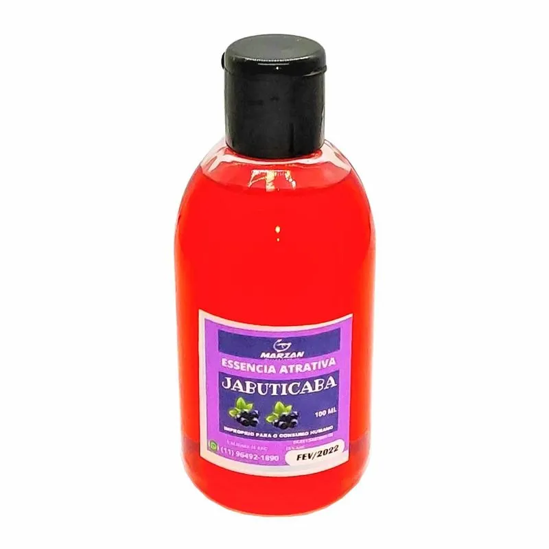 Essência Atrativa Para Pesca Jabuticaba - Marzan - 100ml