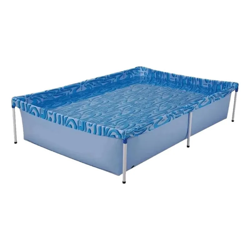 Piscina Retangular Estruturada Tubular Infantil Lazer 1000 L