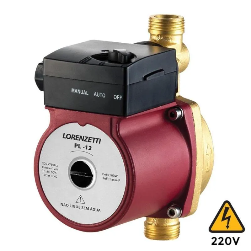 Pressurizador Pl12 12mca 127v