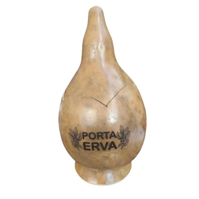 Porta Erva De Porongo Gravado 1kg