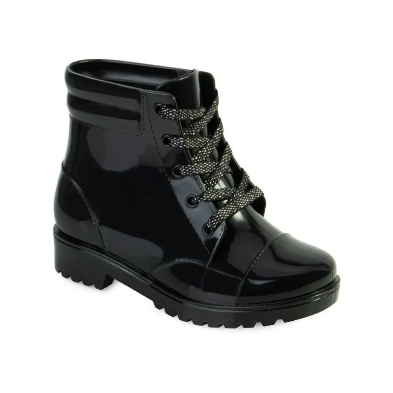 Bota Coturno LueLua Infantil LE23-47000 25/26 / Preto