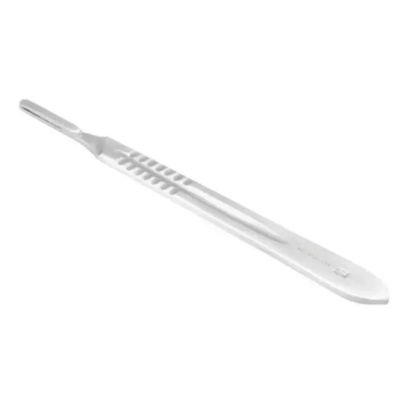 Cabo Para Bisturi Nº04 Inox 14CM Para Laminas Nº 18 A 36 - 0026 - ABC Instrumentos