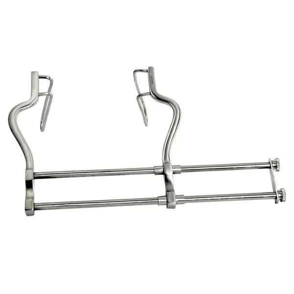 Afastador Gosset com Duplo Barramento 16CM (Abdominal) - 0012 - ABC Instrumentos