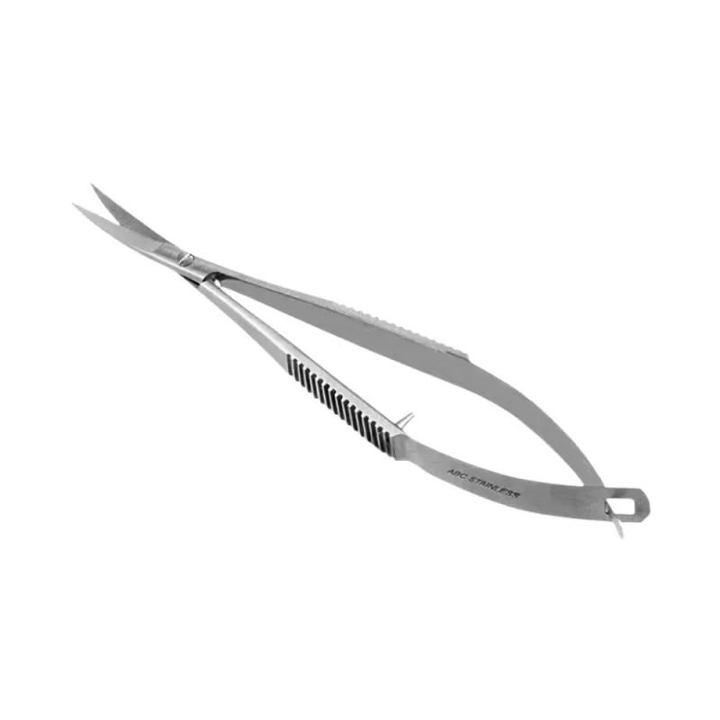 Tesoura Castroviejo Curva 9CM - ABC Instrumentais