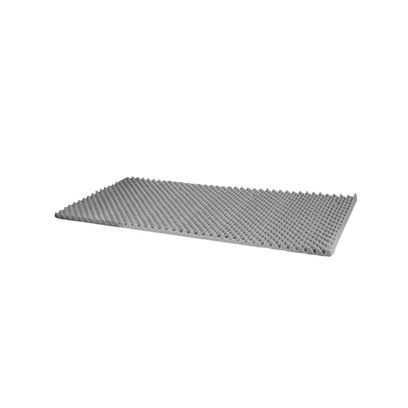 Colchão Caixa de OVO D28 Solteiro Cinza (ATÉ 70KG) - Ortobom