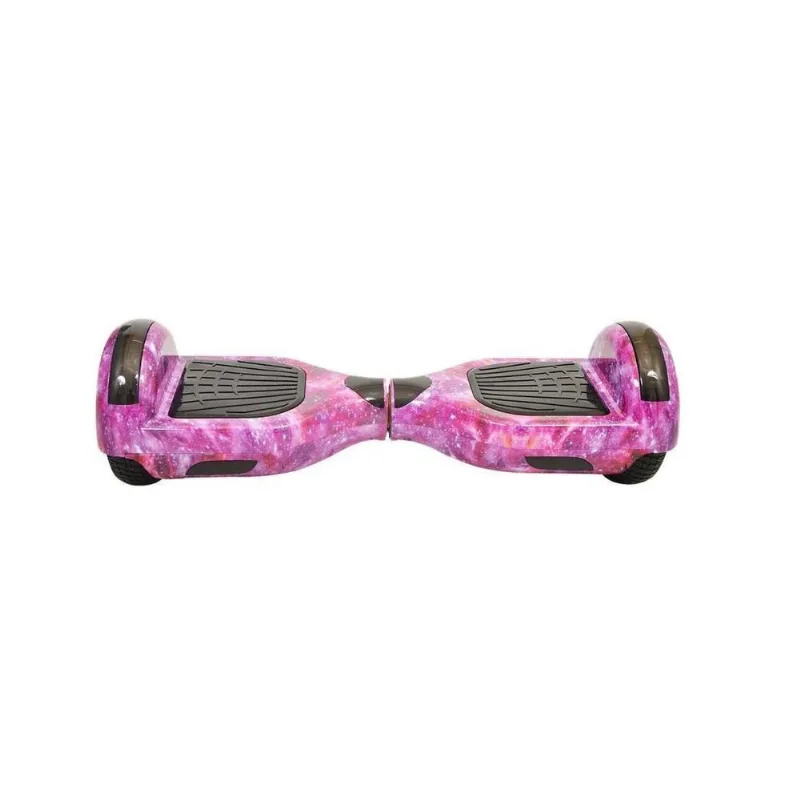 Hoverboard Bluetooh 6,5 - Galáxia Lilás - Com Led