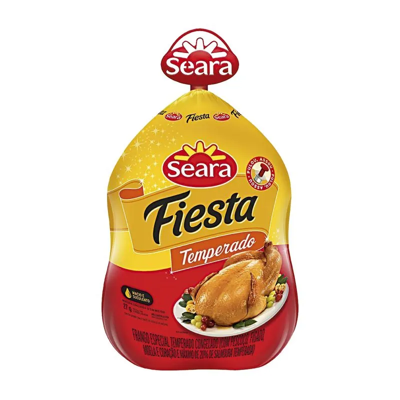 Frango Fiesta Inteiro Congelado Seara 4,5Kg