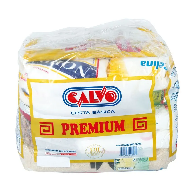 Cesta Básica Calvo 15 Itens 12 Kg