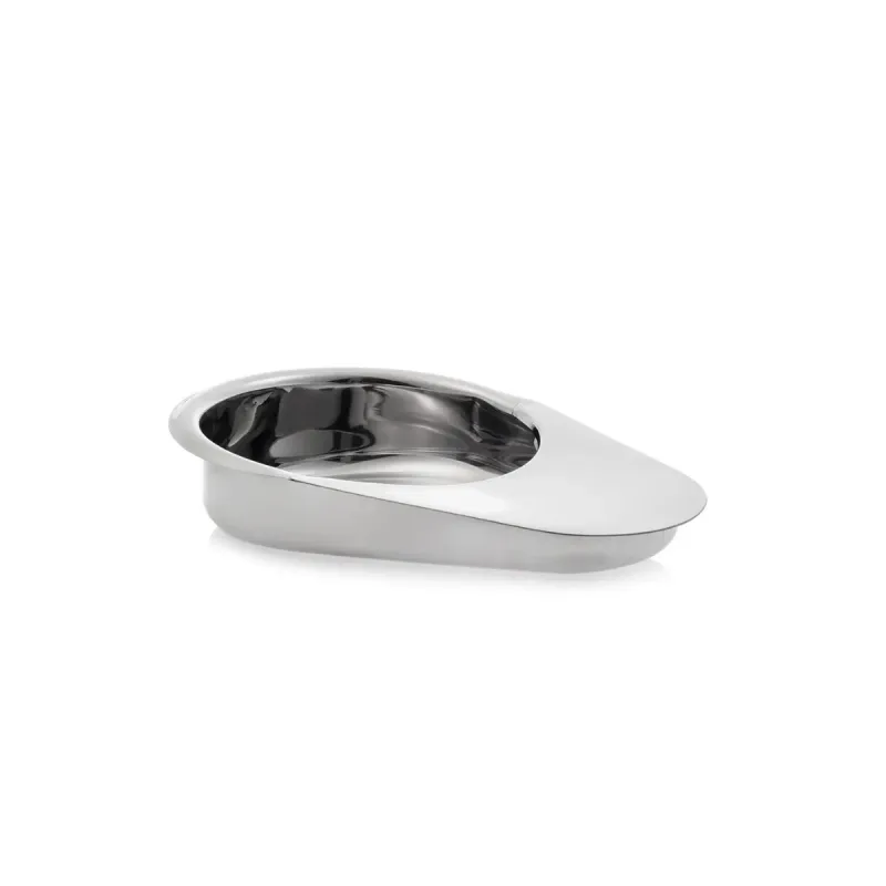 Aparadeira Comadre Tipo PÁ Inox 40 X 30 CM - Qualinox
