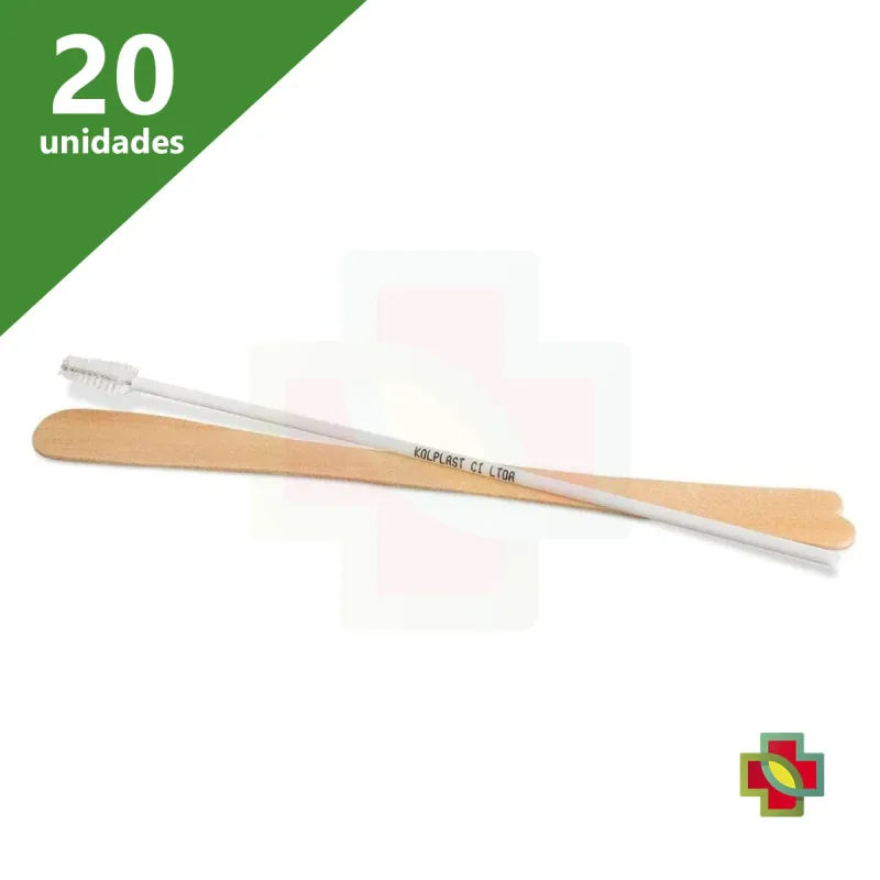 KIT Auxiliar Para Papanicolau Estéril (KIT C/20) - Vagispec (Grupo Kolplast)