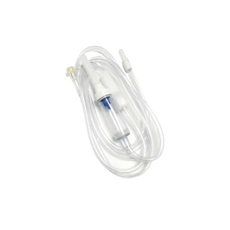 Equipo Micro Gotas Flex/Filtro/Entr.de AR/Injetor Lat./Roldana/Luer Spin - Biosani