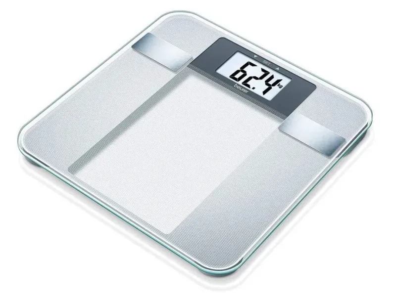Balança de Diagnóstico Bioimpedância de Vidro BG13 - Beurer