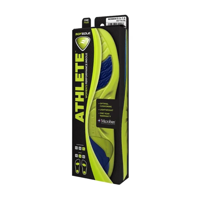 Palmilha Athlete Feminino (TAM 37,5 A 42) Sofsole - Chantal
